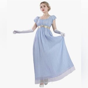 Elegant Blue Evening Gown